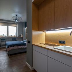 1-комнатные апартаменты студия Stylish studio