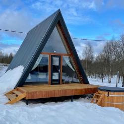 A-FRAME «Малина» с купелью