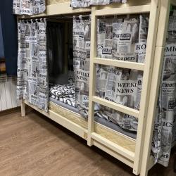 Кровать в 8-местном общем номере