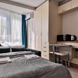 1-комнатные апартаменты студия п. Небуг, ул. Газовиков 3А/2