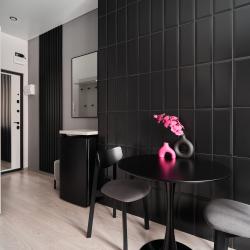 1-комнатные апартаменты студия ул. Берзарина 30А Pink