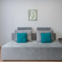 Апартаменты студия Мехзавод 1 квартал 69 с 2 двуспальными кроватями