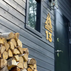 A-frame дом с фурако
