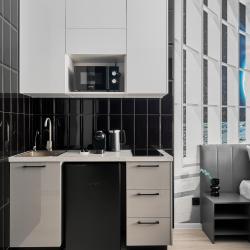 1-комнатные апартаменты студия ул. Берзарина 30А Space
