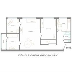 4-комнатные апартаменты улучшенные