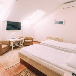 Номер стандарт с 2 односпальными кроватями (мансарда)
