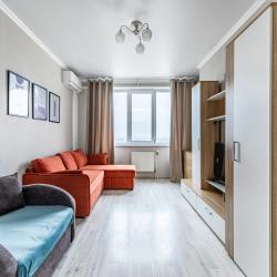 2-комнатные апартаменты улучшенные улица Галимджана Баруди, д. 4 с 1 двуспальной кроватью