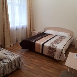 Номер стандарт с 1 двуспальной кроватью (с завтраком)