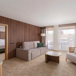 Номер люкс с 1 двуспальной кроватью и террасой