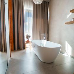 Номер люкс с 1 двуспальной кроватью, ванной и французским балконом