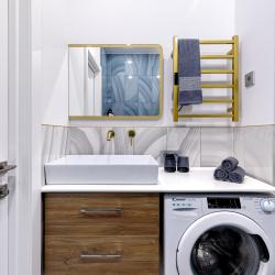 Фото Отель Стильная квартира с качелями в ЖК Самолет