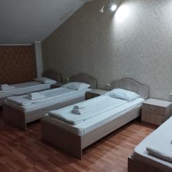 Номер эконом бизнес с 4 односпальными кроватями (без окна, мансарда)