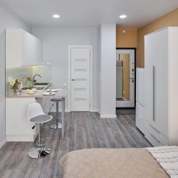 Фото Отель Квартира-студия, 32 м², 2 кровати, 3 спальных места
