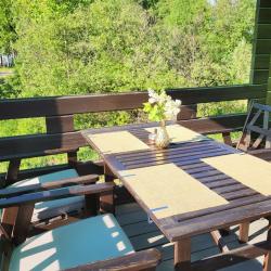 Фото Апартаменты мансарда на улице Бондарева 58а