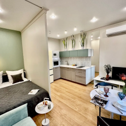 Фото Отель Moscow Apartment на улице Большая Филевская 3 корпус 2