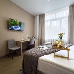 Номер делюкс с 1 двуспальной кроватью