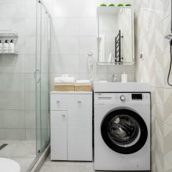 Апартаменты улучшенные 1-к квартира 40 с 1 двуспальной кроватью