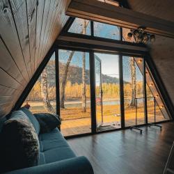 Домик в стиле A-FRAME