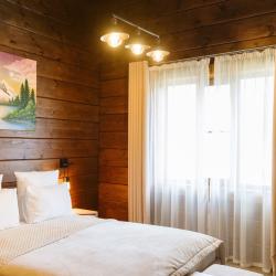 Коттедж улучшенный с 1 двуспальной кроватью Les Chalet