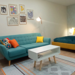 Фото Апартаменты Малахит на улице Цветочная 12 корпус 2