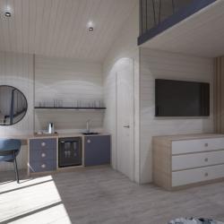 Коттедж улучшенный Barn House