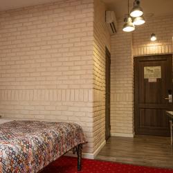 Номер стандарт с 1 двуспальной кроватью (мансарда)