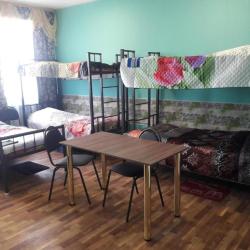 Кровать в 6-местном общем номере (общие удобства)