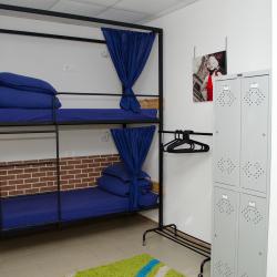 Кровать в 4-местном общем номере