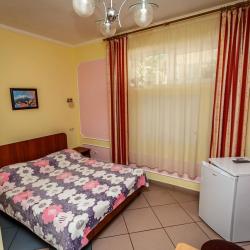 Номер стандарт с 1 двуспальной кроватью (цокольный этаж)