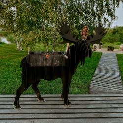 А-фрейм люкс с двуспальной кроватью