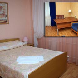 Номер стандарт с 1 двуспальной кроватью