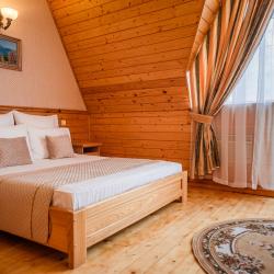 Номер стандарт с 1 двуспальной кроватью с видом на горы