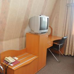 Номер стандарт с 1 двуспальной кроватью (с завтраком)