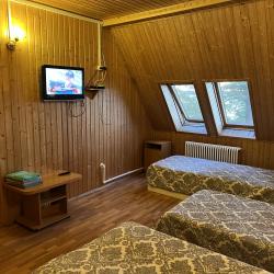 Комната стандарт с 2 односпальными и 1 двуспальной кроватью