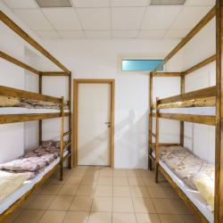 Кровать в общем номере Юпитер с 4 двухъярусными кроватями (удобства на этаже)