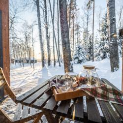 Дом у воды Ежевика и Черника (36 кв.м)