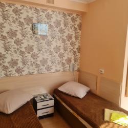 Номер стандарт с 2 односпальными кроватями и балконом