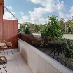 Номер делюкс прайм с 1 двуспальной кроватью и террасой