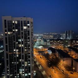 Фото Отель Уютная однокомнатная квартира с современным ремонтом и панорамным видом