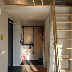 Домик зеленый