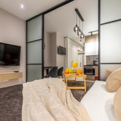 1-комнатные апартаменты стандарт Ростовская обл., Ростов-на-Дону, Красноармейская ул., 157В/83с1