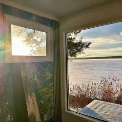 Домик с панорамным видом на озеро №6