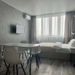 2-комнатные апартаменты улучшенные Береговая 6 с 2 двуспальными кроватями