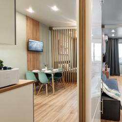 4-местные 1-комнатные апартаменты студия