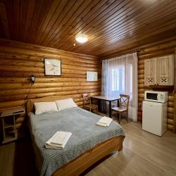 1-комнатный коттедж стандарт с 1 двуспальной кроватью