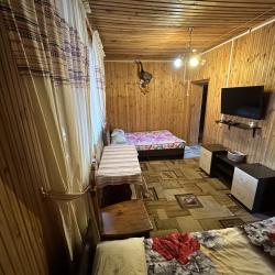Коттедж стандарт с 3 двуспальными кроватями