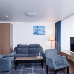 Номер студия с 2 односпальными кроватями