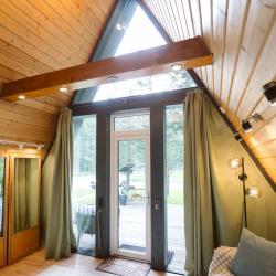 Коттедж №14 A-Frame (без купели, с террасой)