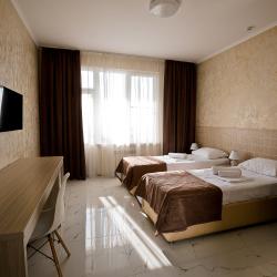 Комната люкс с 2 односпальными кроватями (вид на море)