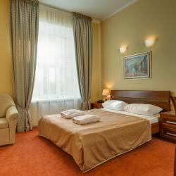 Комната стандарт с 1 двуспальной кроватью